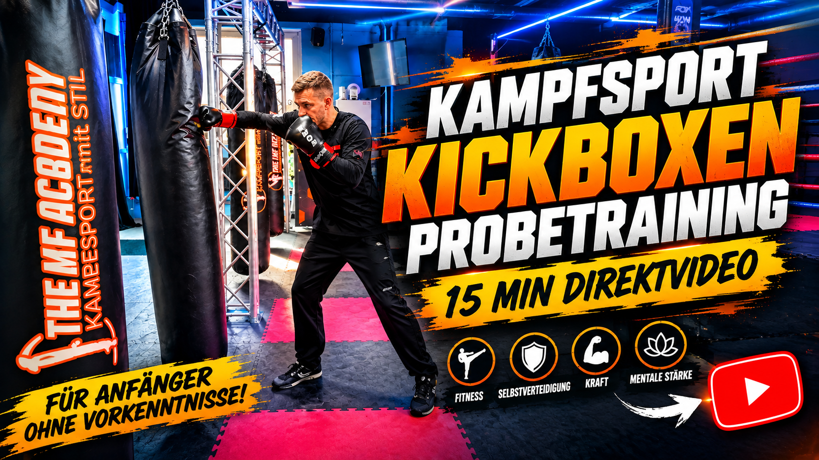 Kickboxen Probetraining online kostenlos – Kampfsport-Training für Anfänger von zu Hause