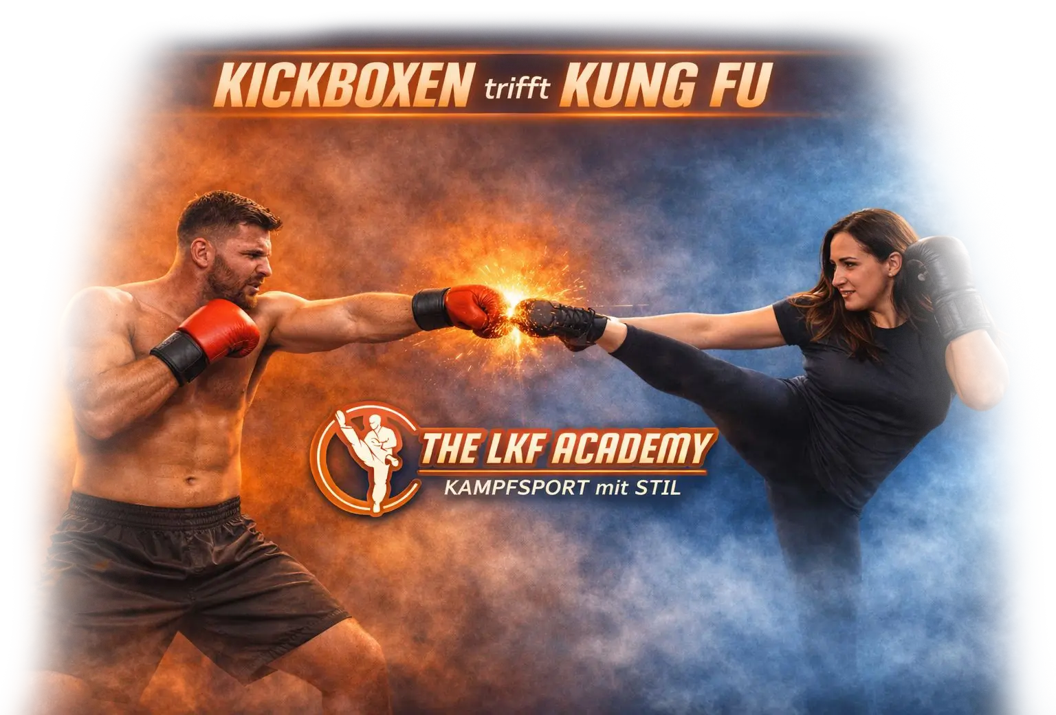 Kickbosxen trifft Kung Fu in der LKY Acadey in Solingen